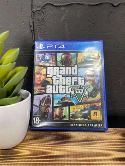 Лот: 18954370. Фото: 1. Игра для PS4 GTA 5 (00453). Игры для консолей