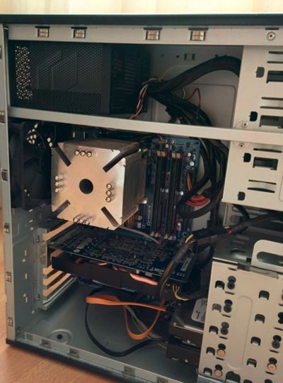 Лот: 4724487. Фото: 1. Системный блок (Intel C2D E8400... Компьютеры в сборе
