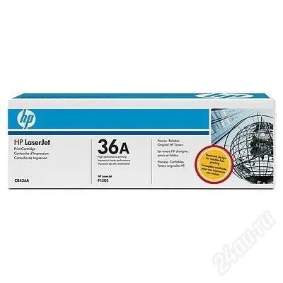 Лот: 1118470. Фото: 1. Картридж hp CB436A. Картриджи, расходные материалы