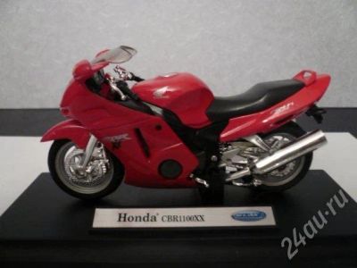 Лот: 350885. Фото: 1. моделька HONDA CBR1100XX. Автомоделизм