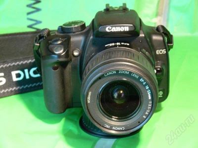 Лот: 340400. Фото: 1. фотоаппарат CANON 350D KIT (EFS... Цифровые зеркальные