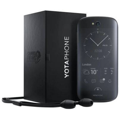 Лот: 11016671. Фото: 1. Yotaphone 2 YD 201 состояние нового... Смартфоны