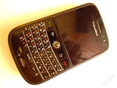 Лот: 1506347. Фото: 1. blackberry 9000 bold black&blue... Смартфоны