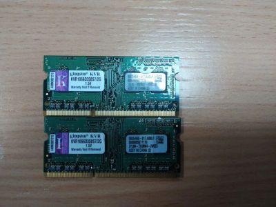 Лот: 15564738. Фото: 1. Память SO-DDR3 1066 mhz 4gb (2x... Оперативная память
