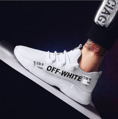 Лот: 12181990. Фото: 1. Кроссовки off white. Кеды, кроссовки, слипоны