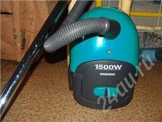 Лот: 293930. Фото: 1. пылесос Daewoo 1500W. Пылесосы, паровые швабры
