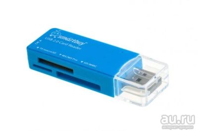 Лот: 14291846. Фото: 1. Картридер SmartBuy SBR-749 (SD... USB хабы