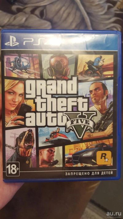 Лот: 9562502. Фото: 1. Gta 5 Gta V диск ps4 playstation... Игры для консолей