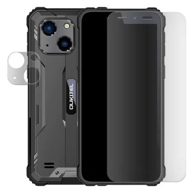 Лот: 24599704. Фото: 1. Защитное стекло Krutoff для Oukitel... Защитные стёкла, защитные плёнки