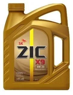 Лот: 16741087. Фото: 1. Масло ZIC X9 5/30 4л API SL/CF... Масла, жидкости