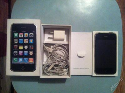 Лот: 2342057. Фото: 1. IPhone 3 gs(16gb)White!!! Хорошее... Смартфоны
