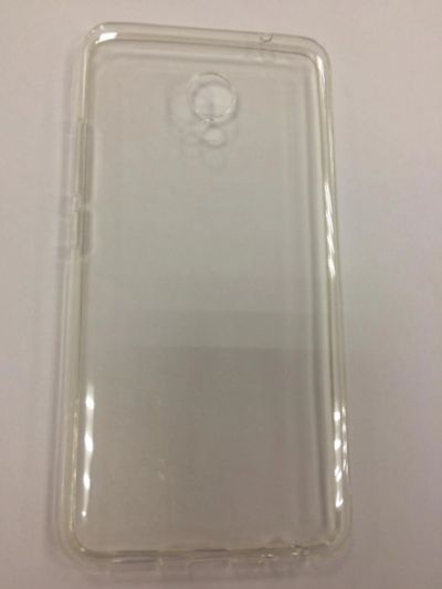 Лот: 9782185. Фото: 1. Чехол Meizu E Силикон Прозрачный... Чехлы, бамперы