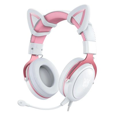 Лот: 24442012. Фото: 1. Игровые наушники Onikuma X10 White... Наушники, гарнитуры