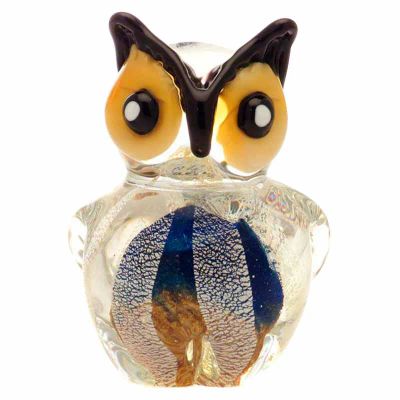 Лот: 24941727. Фото: 1. Фигурка Art Glass Совенок 11x12... Фигурки, статуэтки