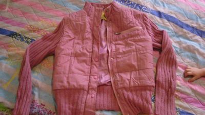 Лот: 12438134. Фото: 1. Куртка розовая. Легкие куртки, толстовки