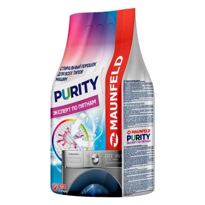 Лот: 24488245. Фото: 1. Стиральный порошок Maunfeld Purity... Бытовая химия