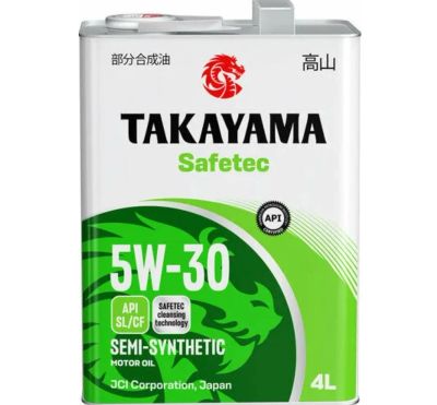 Лот: 23597833. Фото: 1. Масло моторное Takayama 5w30 полусинтетика... Масла, жидкости