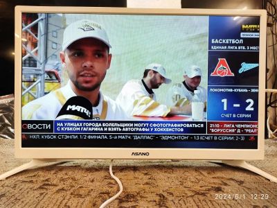Лот: 22492083. Фото: 1. smart tv Asano 24LH7011T. Телевизоры