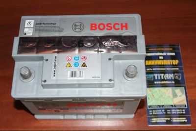 Лот: 5378455. Фото: 1. Аккумулятор Bosch S6 005 AGM. Аккумуляторы