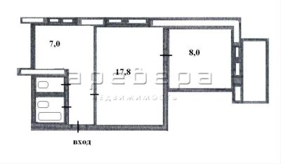 Лот: 13798344. Фото: 1. 2-комнатная квартира на ул. Семафорная... Квартиры, студии