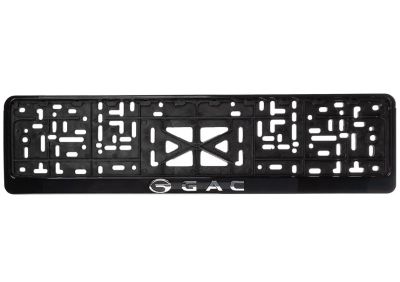 Лот: 24425258. Фото: 1. Рамка под номер GAC рельеф серебро... Детали тюнинга