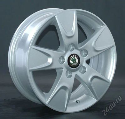 Лот: 5877711. Фото: 1. Литые диски для Skoda 6,0Jx15... Диски