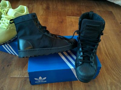 Лот: 7287554. Фото: 1. adidas superstar jungle boot не... Кеды, кроссовки, слипоны