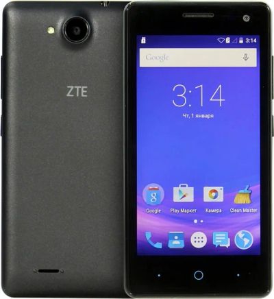 Лот: 6410111. Фото: 1. ZTE Blade GF3 черный. Смартфоны
