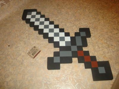 Лот: 4956444. Фото: 1. Меч Minecraft 1. Военная тема