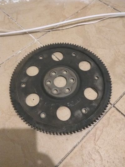 Лот: 12277068. Фото: 1. Маховик под АКПП Toyota 5e-fe. Двигатель и элементы двигателя