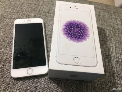 Лот: 8967052. Фото: 1. iPhone 6 Silver 64ГБ. Смартфоны