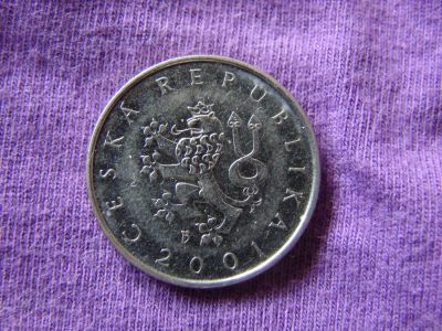 Лот: 3968324. Фото: 1. 1 крона 2001 г., Чешская Республика. Европа