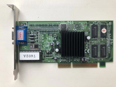 Лот: 25745571. Фото: 1. AGP 8Mb Atrend Tech Intel 740... Видеокарты