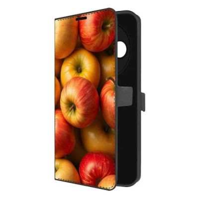 Лот: 25541057. Фото: 1. Чехол Krutoff Eco Book "Яблоки... Чехлы, бамперы