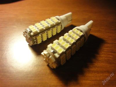 Лот: 1608966. Фото: 1. Диоды в габариты 68 SMD T10 W5W... Оптика и освещение