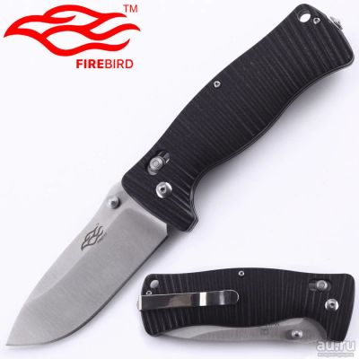 Лот: 15230459. Фото: 1. НОЖ GANZO G720 F720 Black. Ножи, топоры