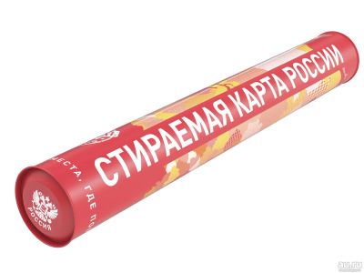 Лот: 12981203. Фото: 1. Smart gift: Скретч-карта России... Настольные игры, карты