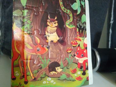 Лот: 16445708. Фото: 1. книжка-пазл. Пазлы
