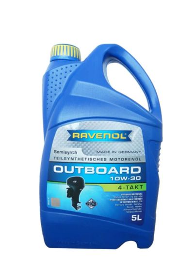 Лот: 7767374. Фото: 1. Масло лодочное "RavenoL" Outboard... Масла, жидкости