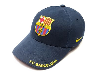 Лот: 10812085. Фото: 1. Бейсболка Nike FC Barcelona (blue... Головные уборы