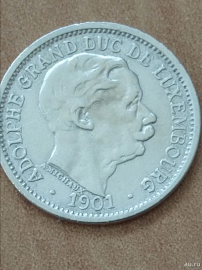 Лот: 18570427. Фото: 1. 10 сантимов 1901 г. Люксембург... Европа