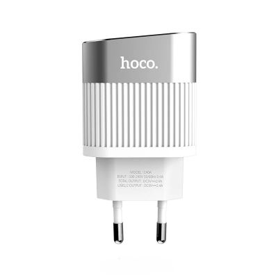 Лот: 17931881. Фото: 1. Переходник СЗУ на 2 USB C40A HOCO... Зарядные устройства, блоки питания, адаптеры сетевые для смартфонов