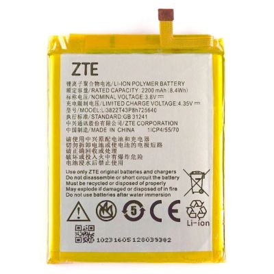 Лот: 17138429. Фото: 1. Акб (Аккумулятор) для ZTE Li3839T43P8h826348... Аккумуляторы