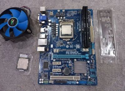 Лот: 24873525. Фото: 1. Комплект материнская плата Gigabyte... Комплекты запчастей