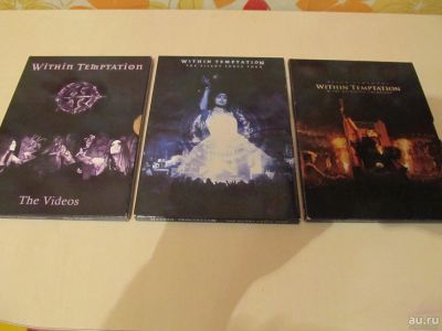 Лот: 8655954. Фото: 1. Whithin Temptation DVD диск. Видеозаписи, фильмы