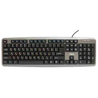 Лот: 4881776. Фото: 1. Клавиатура Dialog KM-025U, Gray... Клавиатуры и мыши