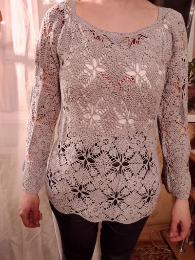 Лот: 24969105. Фото: 1. Ажурная кофта+ подарок-сюрприз. Домашняя одежда