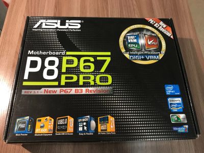 Лот: 15595271. Фото: 1. Материнская плата ASUS P8P67 PRO... Материнские платы