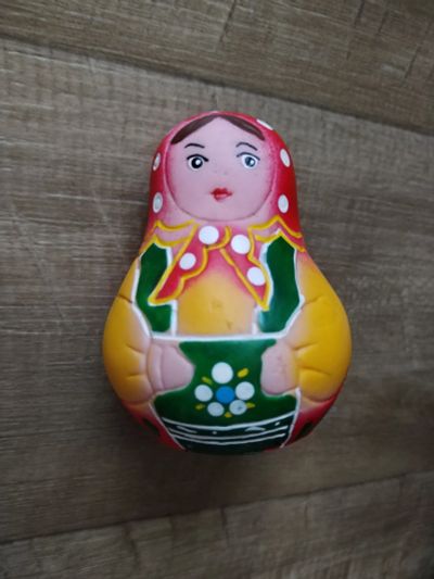Лот: 22850892. Фото: 1. Резиновая игрушка "матрёшка". Игрушки для купания