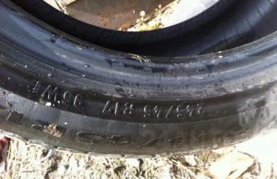 Лот: 5514935. Фото: 1. колеса pirelli 245/45/17. Шины